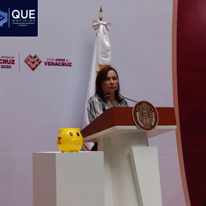 Gobernadora Nahle aprueba nombramiento de Gabriela Ortega y Eric Domínguez Imagen del anuncio del nombramiento Nahle por la gobernadora Rocío Nahle