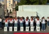 Normalistas Cañada Honda marchan en Aguascalientes por justicia para los 43 de Ayotzinapa normalistas Cañada Honda exigiendo justicia para Ayotzinapa