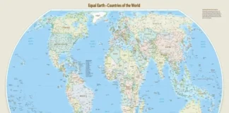 Asamblea General de la ONU respalda nuevo mapa mundial que muestra mejor el tamaño de África Imagen del nuevo mapa África presentado en la resolución de la ONU