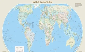 Asamblea General de la ONU respalda nuevo mapa mundial que muestra mejor el tamaño de África Imagen del nuevo mapa África presentado en la resolución de la ONU