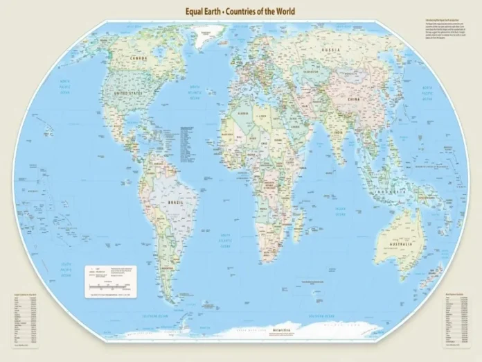 Nuevo mapa África aprobado por la ONU Imagen del nuevo mapa África presentado en la resolución de la ONU