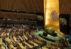 México acumula ocho años sin la asistencia presidencial en la Asamblea General de la ONU Imagen del canciller representando a México sin presidente México ONU en la ONU