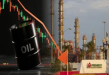 Pemex toca fondo: Producción de petróleo y exportaciones registran mínimos históricos en agosto producción mínima Pemex