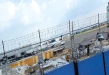 ¿Quién manda en el AICM? Foto que muestra quién manda AICM en la zona de la Terminal 1