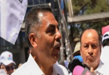 Jubilados de CFE, Pemex y Luz se manifiestan en el Senado; exigen reajuste en sus pensiones Manifestación de jubilados que demandan el reajuste pensiones en el Senado