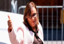 Rocío Nahle y Veracruz, el «fuego amigo» Imagen que muestra a Rocío Nahle enfrentando fuego amigo en Veracruz