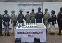Detienen a dos presuntos integrantes de Los Chapitos por secuestro de 10 mineros en Sinaloa Operativo contra secuestró mineros Sinaloa por autoridades mexicanas
