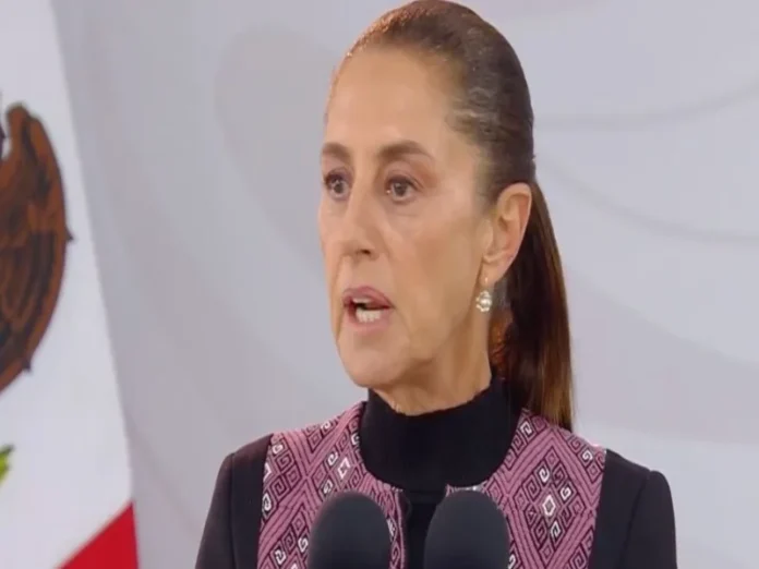 Claudia Sheinbaum y Rafael Ojeda en conferencia de prensa Claudia Sheinbaum niega que Rafael Ojeda esté escondido en caso de huachicol