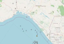 Sismo magnitud 4.3 sacude Oaxaca y Chiapas durante la madrugada Imagen del sismo magnitud 4.3 que sacudió Oaxaca y Chiapas