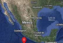 Sismo magnitud 5.5 se registra el suroeste de Michoacán Mapa que muestra el sismo magnitud 5.5 registrado en el suroeste de Michoacán