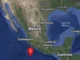 Sismo magnitud 5.5 se registra el suroeste de Michoacán Mapa que muestra el sismo magnitud 5.5 registrado en el suroeste de Michoacán