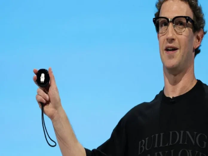 Zuckerberg presenta Muse y lentes inteligentes en Meta Connect Imagen de Zuckerberg hablando sobre superinteligencia IA en Meta Connect
