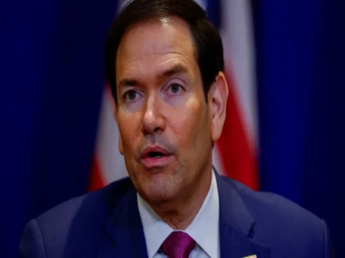 Marco Rubio defiende el veto a medios en la Casa Blanca Marco Rubio hablando sobre el veto a medios en la Casa Blanca