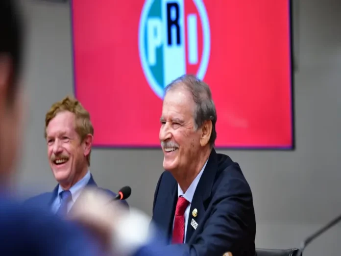 Vicente Fox PRI en encuentro con Alito Moreno