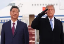 Xi Jinping, presidente de China, arriba a EU para cumbre de tres días con Trump Imagen de Xi Jinping visita EE.UU y se reúne con Trump en la base de Andrews