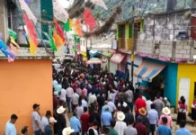 Chiapas: Dan emotivo último adiós al activista tsotsil Alberto Patishtán Gómez Alberto Patishtán durante su funeral en San Cristóbal