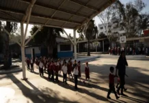 Suspenden clases en todos los niveles educativos en Tijuana por altas temperaturas Imagen que muestra la situación de clases suspendidas por altas temperaturas Tijuana