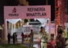 Muere trabajador de Pemex en ataque armado en refinería de Minatitlán; reportan uno más herido Imagen del ataque armado Pemex en la refinería de Minatitlán