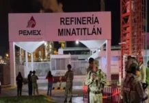 Muere trabajador de Pemex en ataque armado en refinería de Minatitlán; reportan uno más herido Imagen del ataque armado Pemex en la refinería de Minatitlán