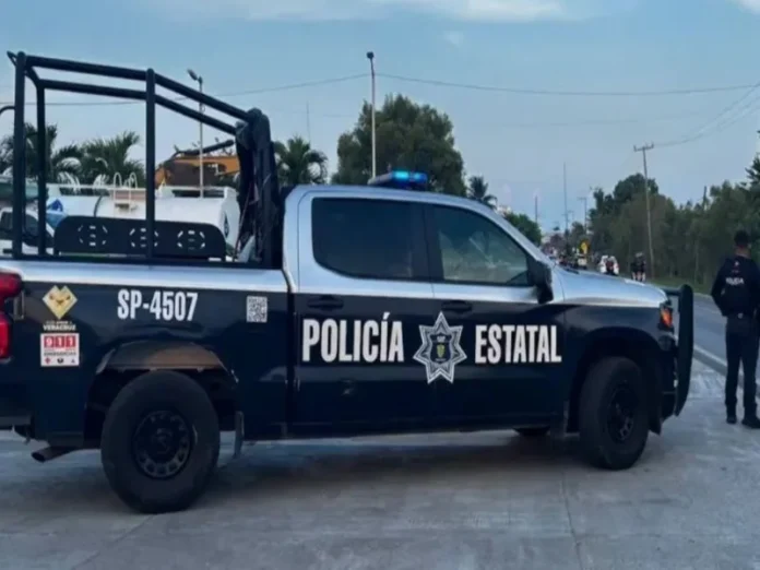 Imagen del ataque armado en Veracruz que dejó muertos a una mujer y un menor Fotografía del ataque armado Veracruz en Papantla