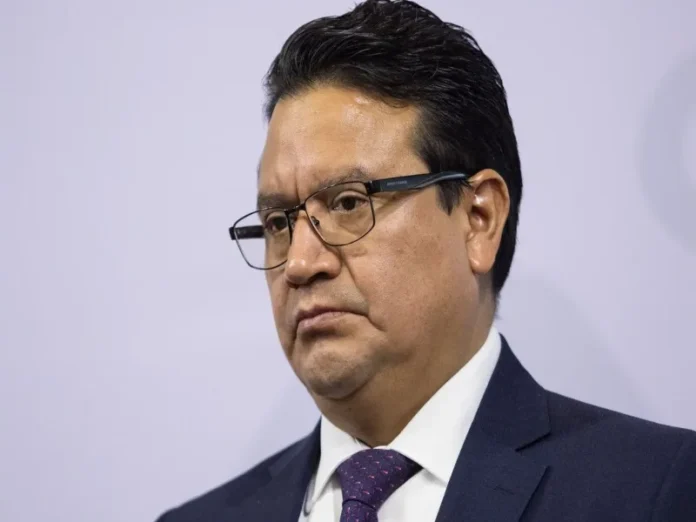 Manifestación del sindicato del Poder Judicial Federal exigiendo aumento salarial