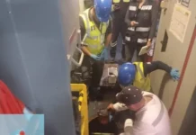 Buque «Grace» permanece en Puerto Progreso, Yucatán, a un mes de ser interceptad por EU en el Caribe Imagen del buque Grace bajo custodia en Puerto Progreso