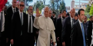 Papa León XIV oficia misa tras someterse a cirugía de cáncer de pulmonar Imagen del Papa León XIV después de su cirugía de cáncer de pulmón