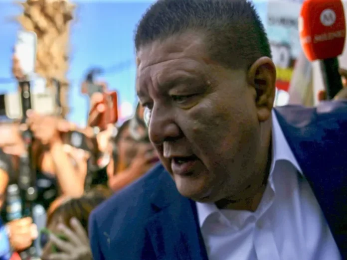 Detención de César Jáuregui en Chihuahua Imagen de César Jáuregui detenido