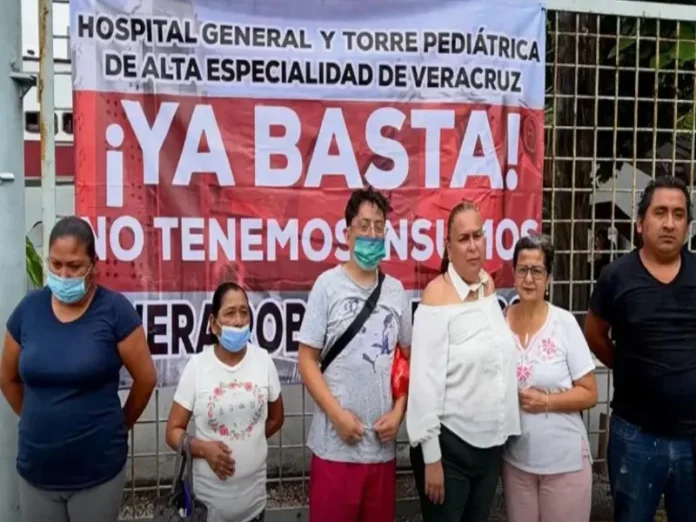 Imagen de la colecta de insumos organizada por madres en Veracruz