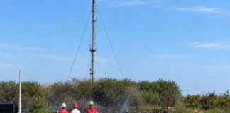 Nuevo incidente en Dos Bocas: registran conato de incendio tras maniobras de seguridad Imagen del conato de incendio en Dos Bocas bajo control