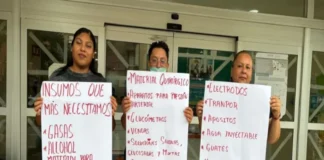«Ni somos políticos ni hacemos show», responden madres de niños con cáncer en Veracruz a Rocío Nahle Madres protestan contra el desabasto medicamentos en hospitales de Veracruz