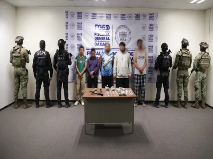 Imagen de la detención El Primo durante el operativo policial
