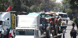 Segob reitera llamado al diálogo con transportistas previo a protestas del lunes Imagen que muestra el llamado al diálogo con transportistas por parte de Segob