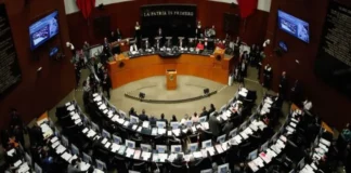 Senado declara constitucionalidad de reforma para prohibir doble nacionalidad a presidentes y gobernadores Sesión del Senado sobre la reforma que prohíbe doble nacionalidad