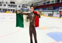 «Faraón» del patinaje: el mexicano Donovan Carrillo conquista oro en Escocia con una rutina inspirada en la cultura egipcia Donovan Carrillo oro sobre el hielo en Escocia