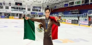 «Faraón» del patinaje: el mexicano Donovan Carrillo conquista oro en Escocia con una rutina inspirada en la cultura egipcia Donovan Carrillo oro sobre el hielo en Escocia