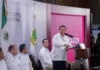 Jóvenes activistas en Yucatán alertan sobre intervención de empresas israelíes en el sector hídrico estatal Activistas señalando riesgos de empresas israelíes agua en la región