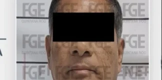 Ex alcalde de Puerto Aventuras y funcionarios estarían implicados en extorsiones a comerciantes Imagen que muestra la detención relacionada con extorsión a comerciantes