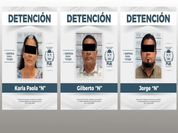 Detención de funcionarios por extorsión en Puerto Aventuras Imagen de la detención por extorsión en Puerto Aventuras