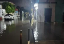 Frente frío 2 deja 140 viviendas inundadas en Paraíso Imagen del frente frío Tabasco con viviendas inundadas en Paraíso