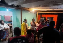Evacúan a ocho familias de sus viviendas en Tabasco por efectos del frente frío 2 Imagen del frente frío Tabasco afectando viviendas