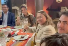 Nuevo video muestra a funcionaria de la red de Guadalupe Taddei en celebración en casa del contratista del INE Guadalupe Taddei celebrando con contratista del INE