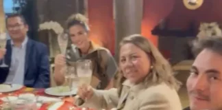 Nuevo video muestra a funcionaria de la red de Guadalupe Taddei en celebración en casa del contratista del INE Guadalupe Taddei celebrando con contratista del INE