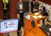 Amílcar Olán y Andy López, el tema explosivo en las comparecencias del Senado y Diputados Imagen del debate sobre huachicol fiscal en el Senado mexicano