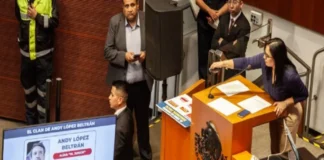 Amílcar Olán y Andy López, el tema explosivo en las comparecencias del Senado y Diputados Imagen del debate sobre huachicol fiscal en el Senado mexicano