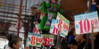Inflación en México se acelera a 3.62% tras un aumento de 0.41% durante la primera quincena de octubre Gráfica que ilustra la inflación México en la primera quincena de octubre