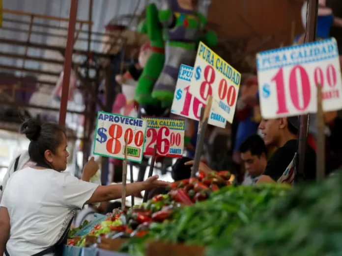 Gráfica del INEGI mostrando la inflación México en octubre 2026 Gráfica que ilustra la inflación México en la primera quincena de octubre