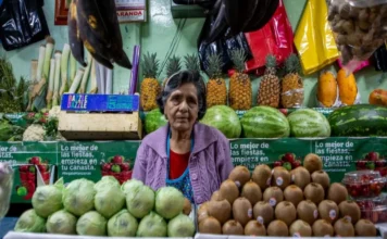 Inflación se aceleró a 3.45% en septiembre por alza de precios de frutas y verduras Gráfica que muestra la inflación septiembre México con alza de frutas y verduras