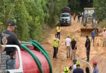 Lluvias en Veracruz provocan evacuaciones y daños en 25 municipios Evacuación en Zontecomatlán por lluvias en Veracruz