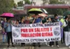 IMSS alista marcha este 14 de octubre para exigir alza salarial y destitución de su líder sindical Fotografía de la marcha IMSS con trabajadores del Instituto Mexicano del Seguro Social
